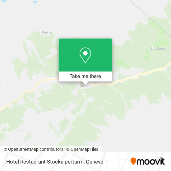 Hotel Restaurant Stockalperturm map