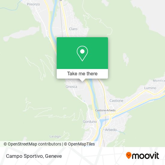 Campo Sportivo map