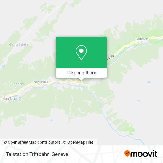 Talstation Triftbahn map