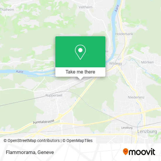 Flammorama map