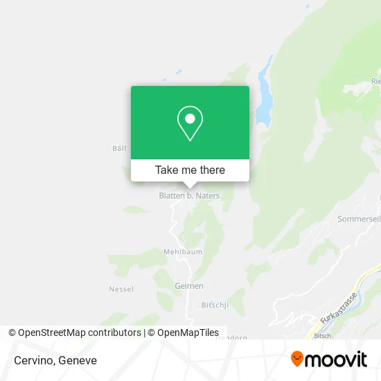 Cervino map