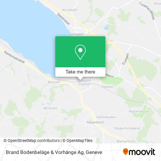 Brand Bodenbeläge & Vorhänge Ag map