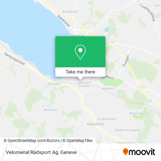 Velomenal Radsport Ag map