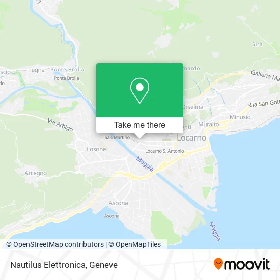 Nautilus Elettronica map