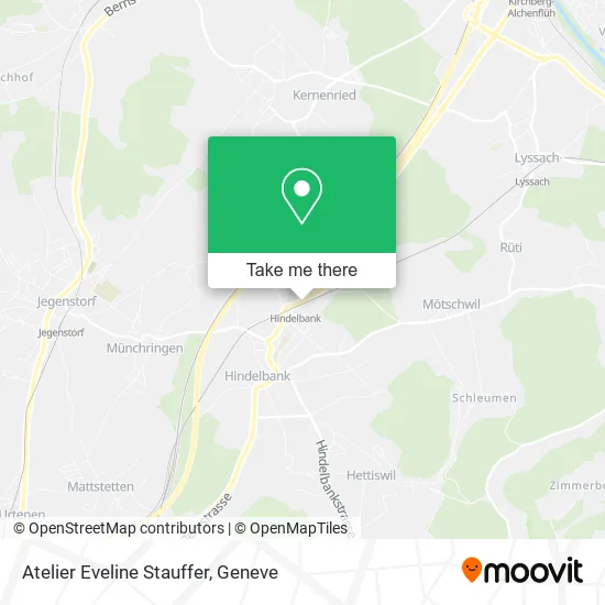 Atelier Eveline Stauffer map