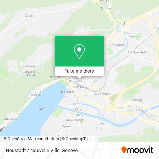 Neustadt / Nouvelle Ville map