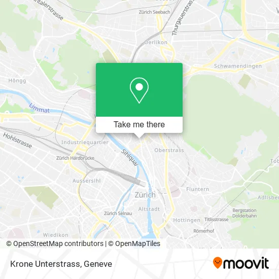 Krone Unterstrass map