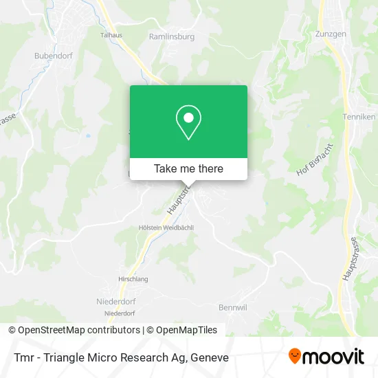 Tmr - Triangle Micro Research Ag map