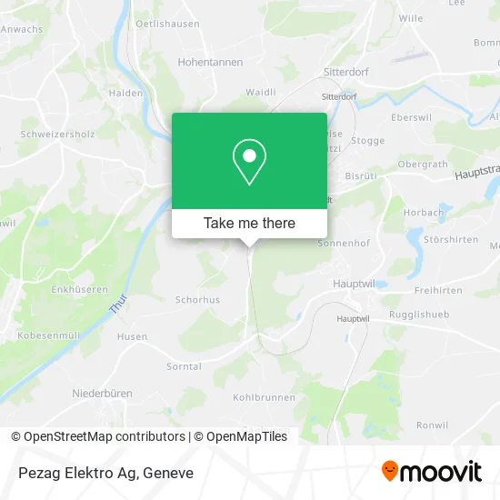 Pezag Elektro Ag map