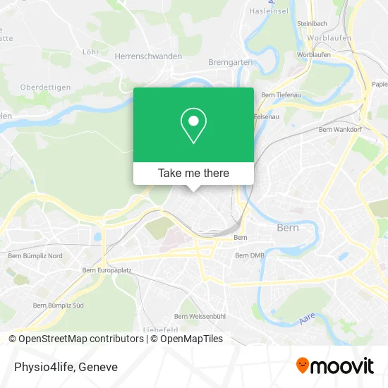 Physio4life map
