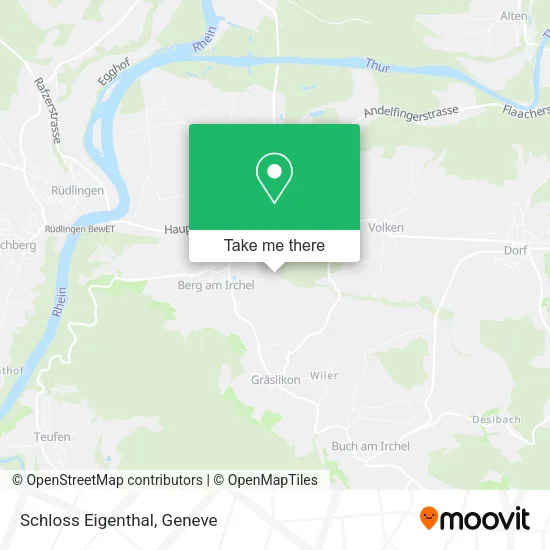 Schloss Eigenthal map