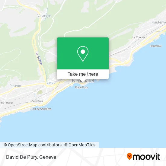 David De Pury map