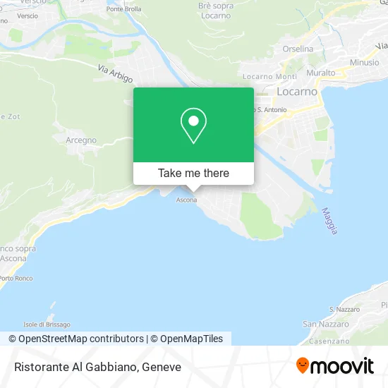 Ristorante Al Gabbiano map
