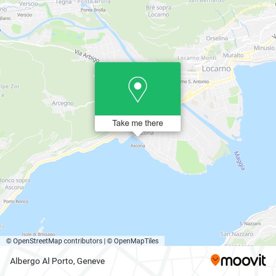 Albergo Al Porto map