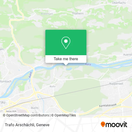 Trafo Arschächli map