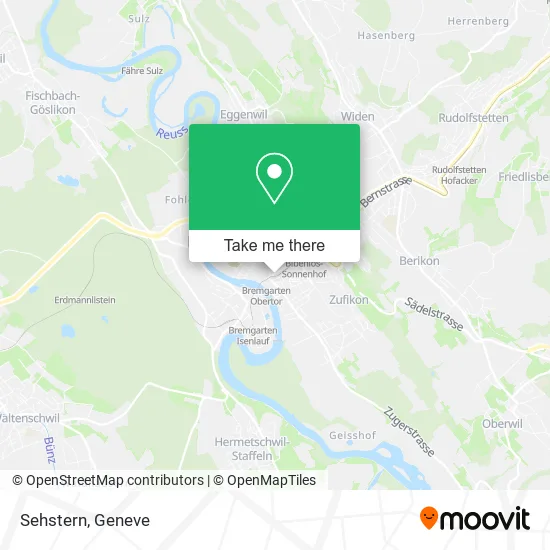 Sehstern map