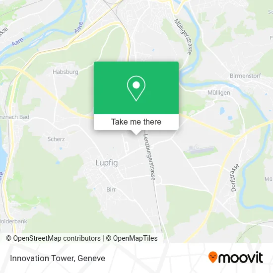 Innovation Tower map