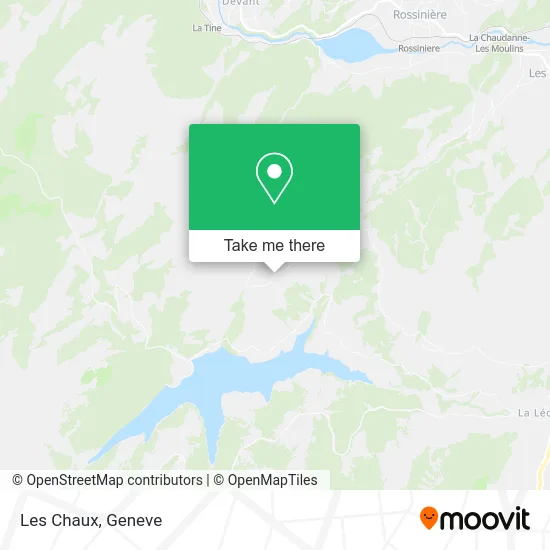 Les Chaux map