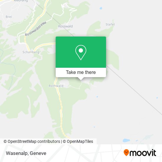 Wasenalp map