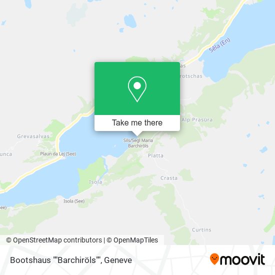 Bootshaus ""Barchiröls"" map