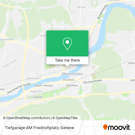 Tiefgarage AM Friedrichplatz map