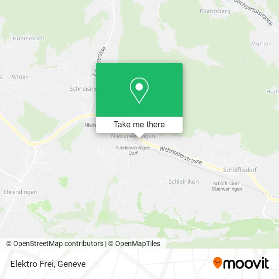 Elektro Frei map