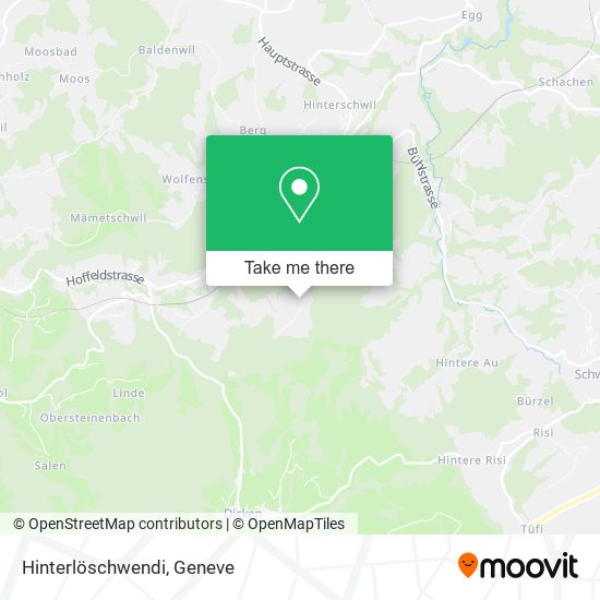 Hinterlöschwendi map