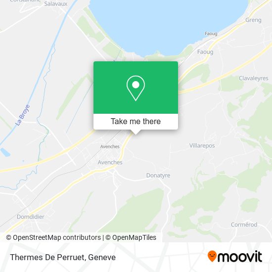 Thermes De Perruet map