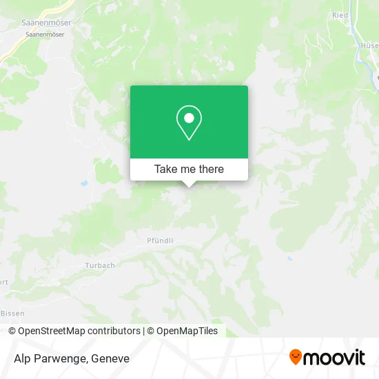 Alp Parwenge map
