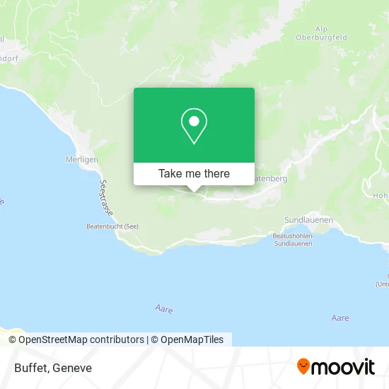 Buffet map