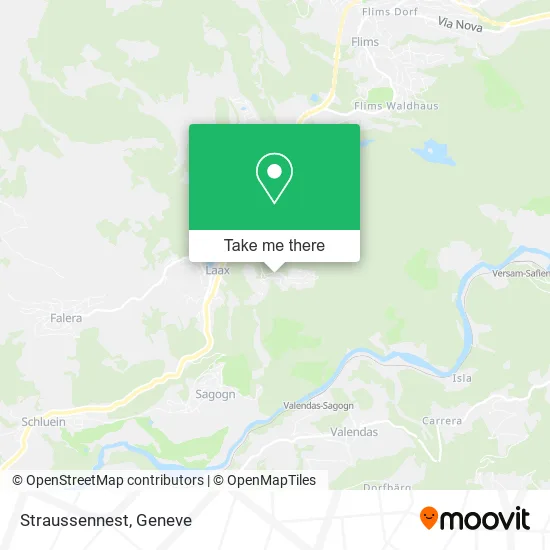 Straussennest map