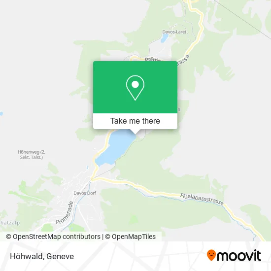 Höhwald map