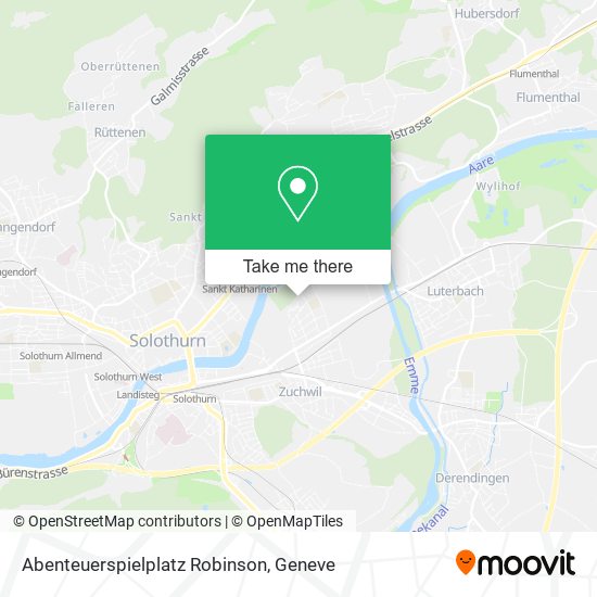 Abenteuerspielplatz Robinson map
