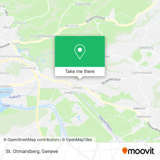St. Otmarsberg map