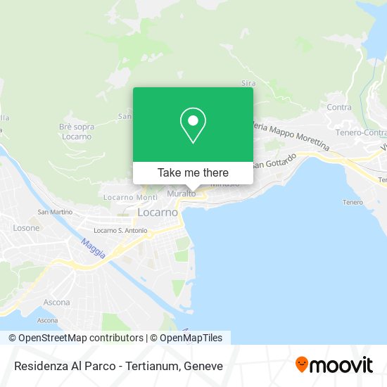 Residenza Al Parco - Tertianum map