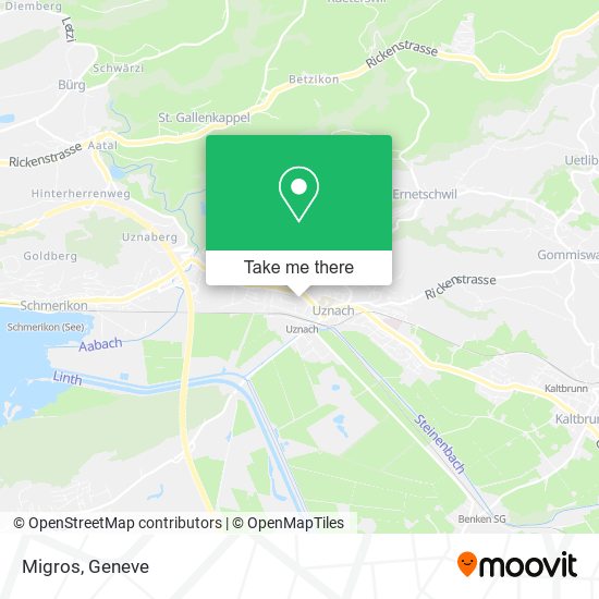 Migros map