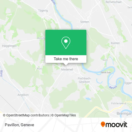 Pavillon map