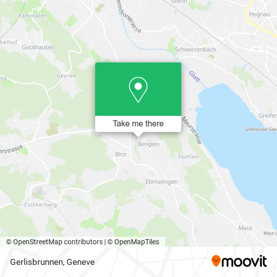 Gerlisbrunnen map
