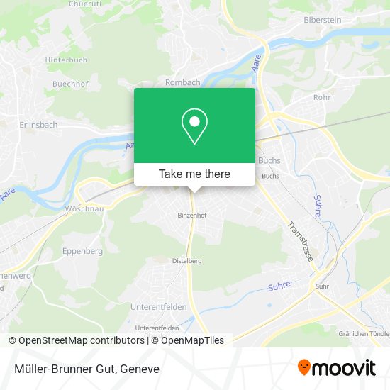 Müller-Brunner Gut map