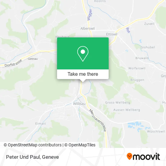 Peter Und Paul map