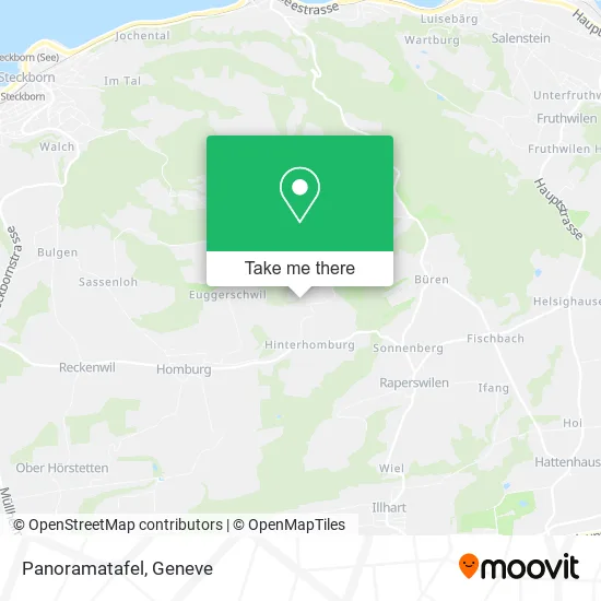 Panoramatafel map