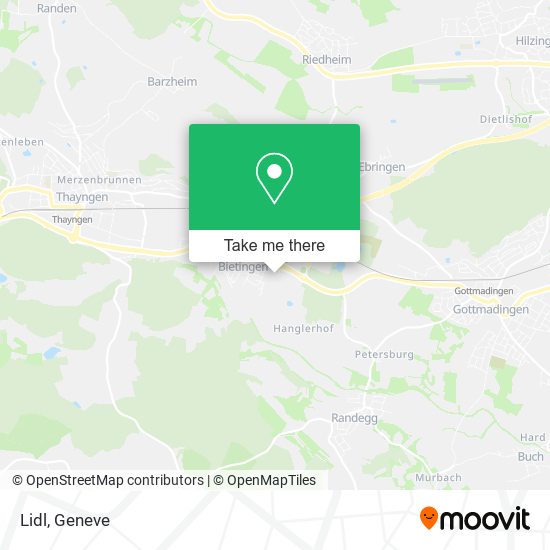 Lidl map