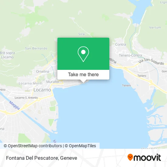 Fontana Del Pescatore map