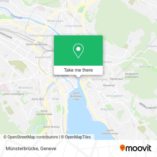 Münsterbrücke map