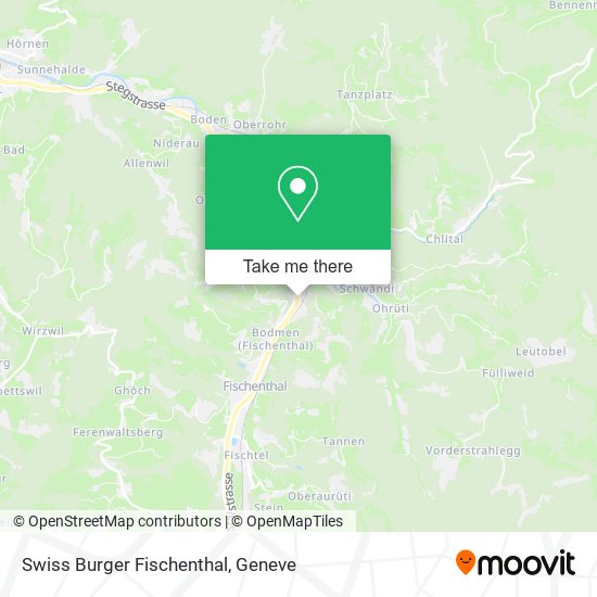 Swiss Burger Fischenthal map