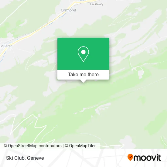 Ski Club map