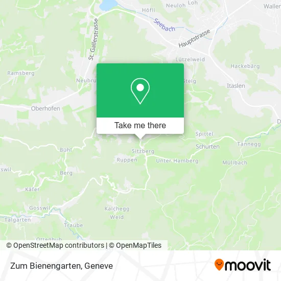 Zum Bienengarten map