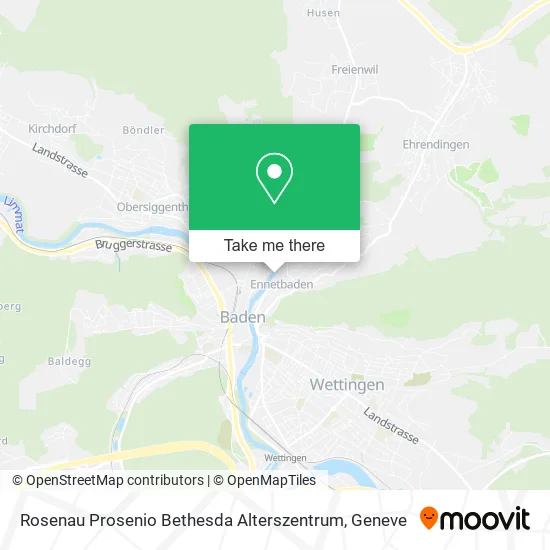 Rosenau Prosenio Bethesda Alterszentrum map