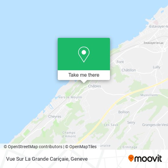 Vue Sur La Grande Cariçaie map