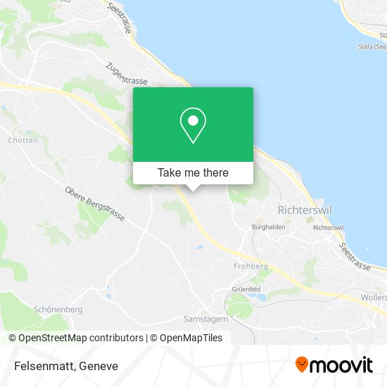 Felsenmatt map